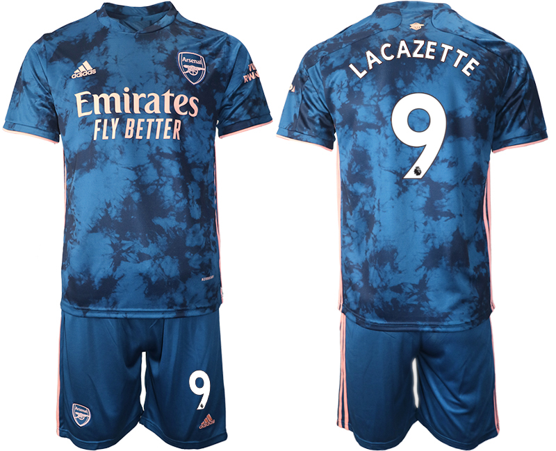 Men 2021 Arsenal away #9 soccer jerseys